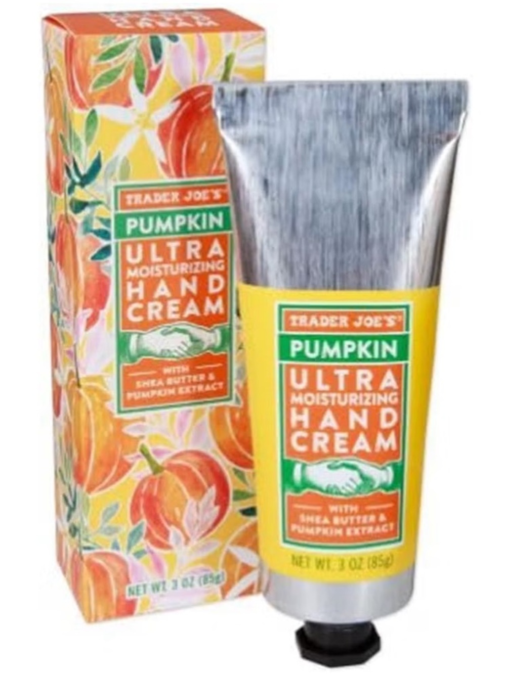 Trader Joe's Pumpkin Ultra Moisturizing Hand Cream 3oz